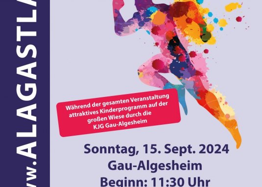 Plakat Alagastlau © Sportvereinigung Gau-Algesheim