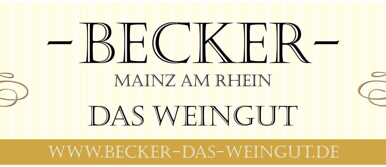 Becker- Das Weingut_Banner, © Becker- Das Weingut