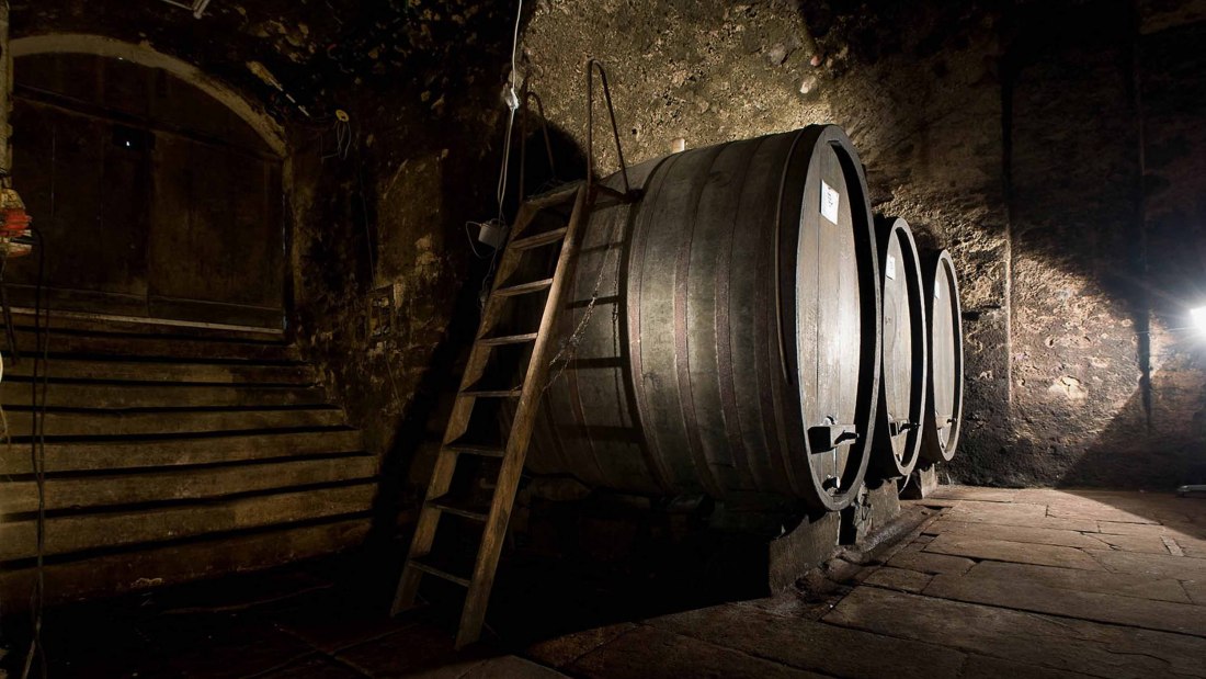 wijnkelder-met-oud-houten-vat1, © Weingut Heiligenblut