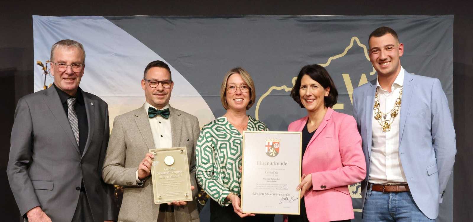 Grosser Staatsehrenpreis_Weingut Kilianshof Leber_Bodenheim, © LWK RLP, Alexander Sell