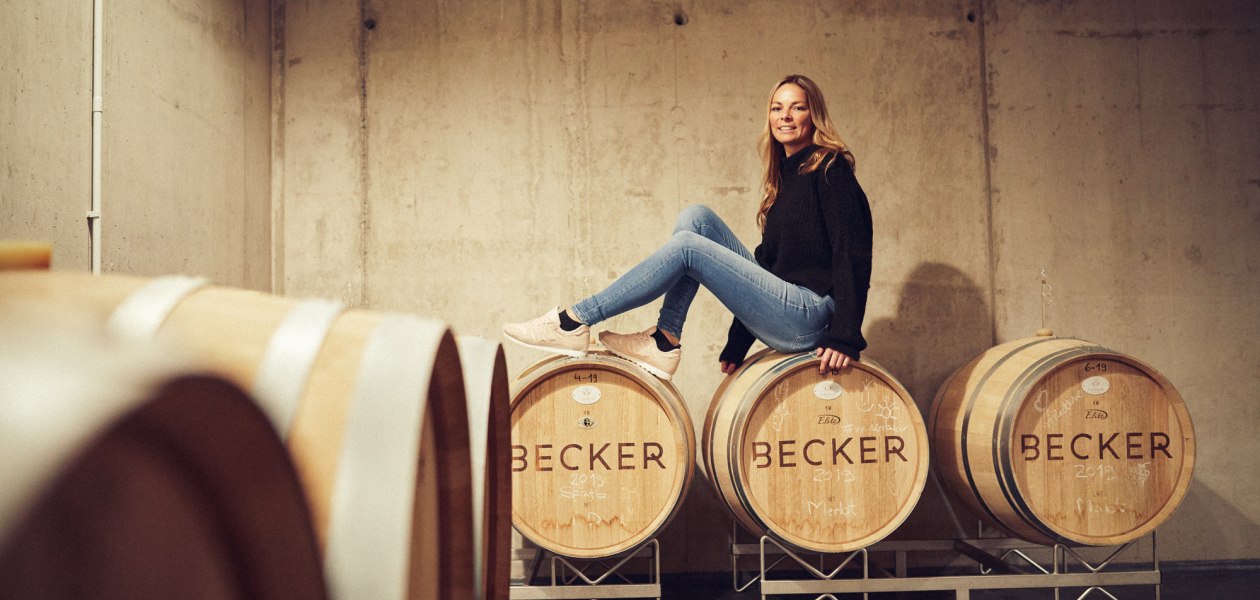 Weingut Becker_Holzfässer, © Peter Bender