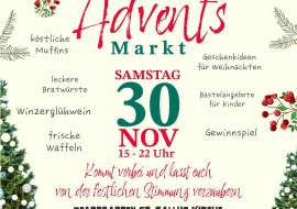 Plakat Adventsmarkt