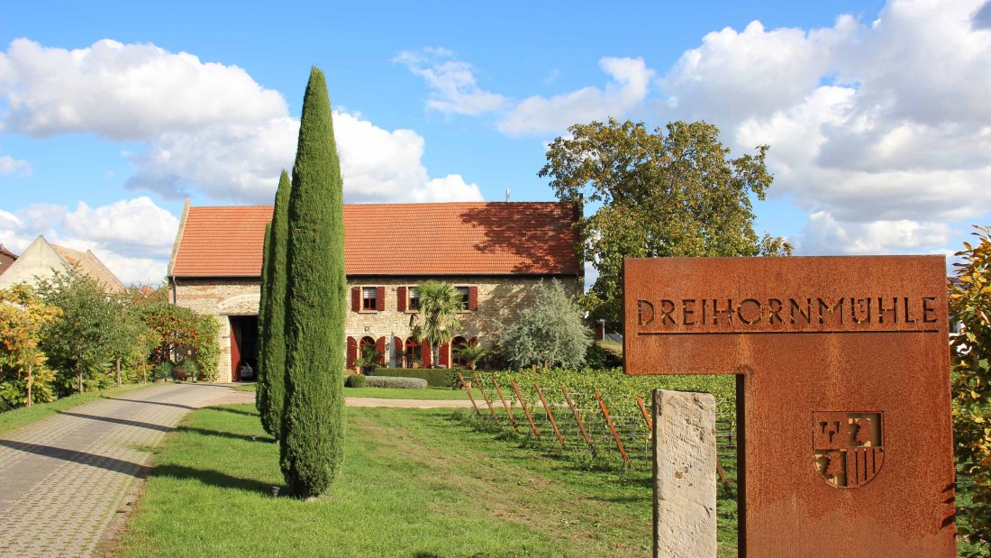 Weingut Dreihornmühle_Gebäude, © Weingut Dreihornmühle