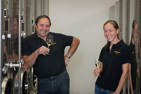 Anton en Petra escher, © Weingut Escher