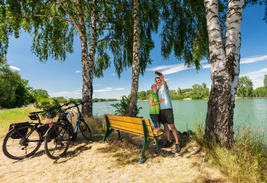 Rheinradweg, © Dominik Ketz