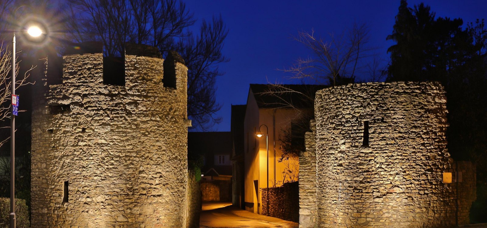 Stiegelgässer gate in the evening