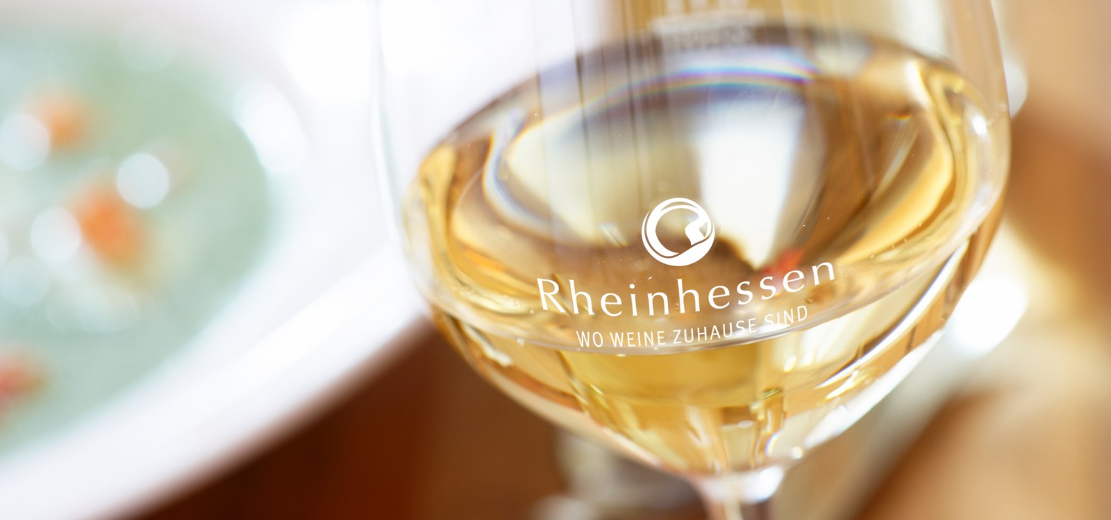 Glass of Rheinhessen wine