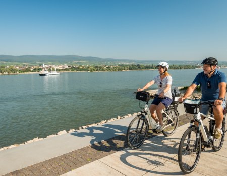 The Rhine Cycle Route in Rheinhessen, © Dominik Ketz