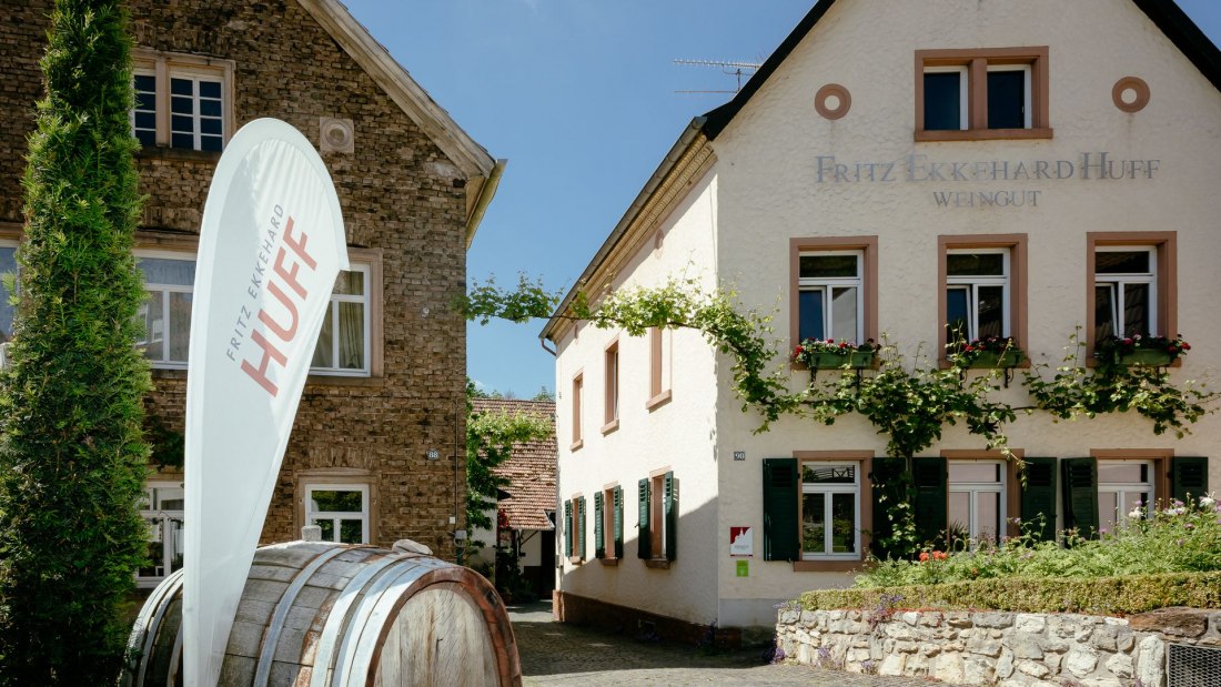 Weingut Fritz Ekkehard Huff_Gebäude, © Jason Sellers