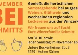 Flyer November Weinbau Schmitt