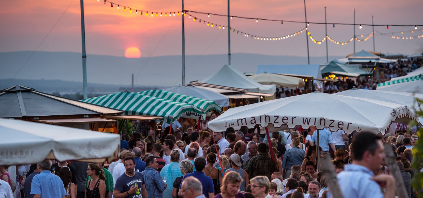 Wine festival in Kirchenstück - Wine festival awarded, © Martin Kämper