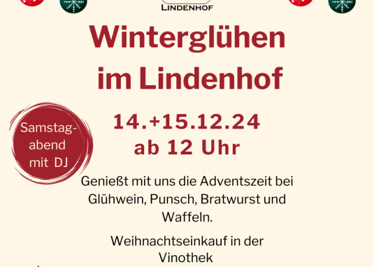 Winterglühen im Lindenhof