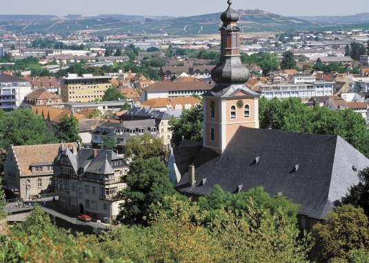 Blick auf Pauluskirche