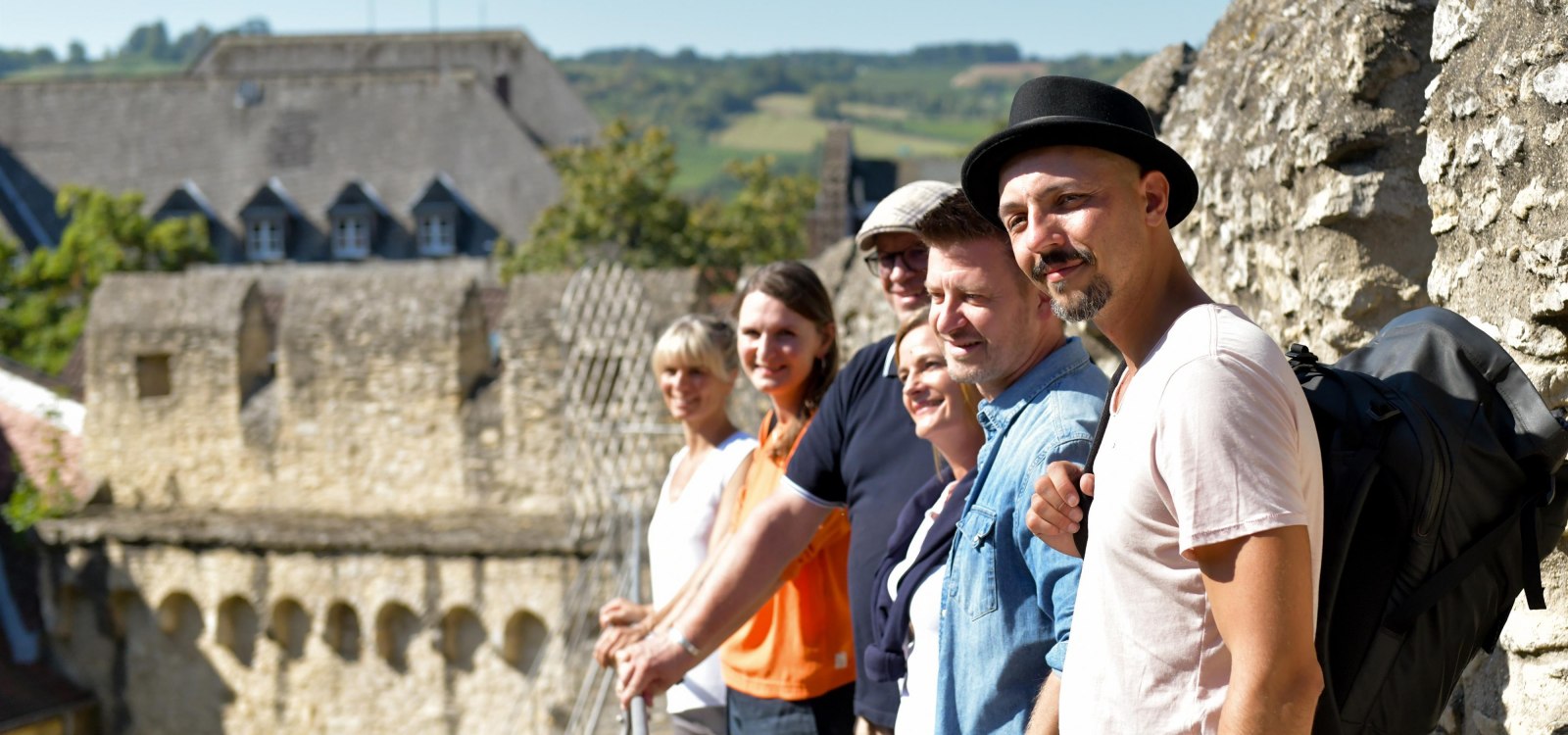 Guided tour of the battlements 2