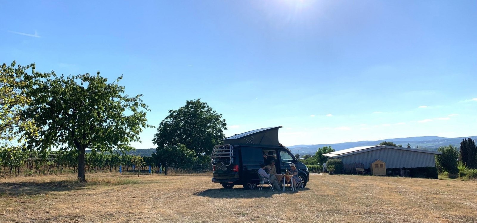 Camper Stellplatz Weingut Mett & Weidenbach, © Weingut Mett & Weidenbach