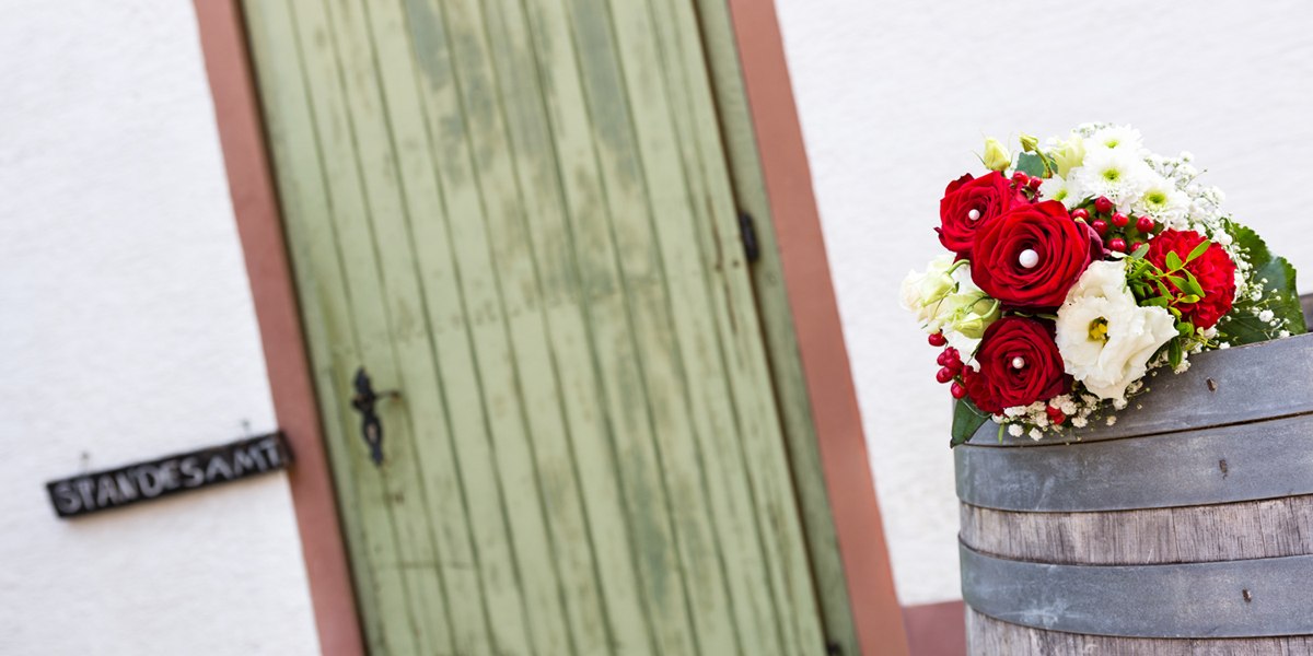 Weingut Domhof_Standesamt_Strauss, © Weingut Domhof