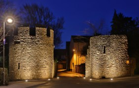 Stiegelgässer gate in the evening