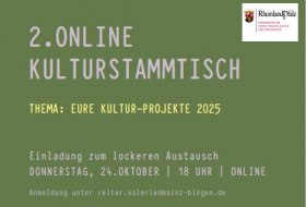 2. Online-Kulturstammtisch