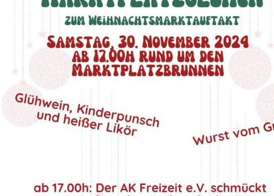 Flyer Flonheimer Marktplatzglühen