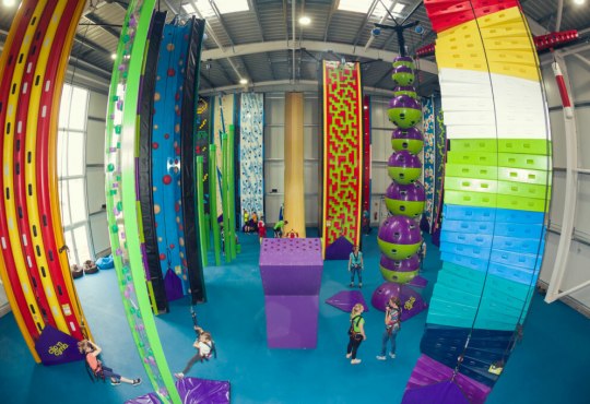 Kleterhalle Clip 'n Climb in Mainz, © Clip 'n Climb Mainz