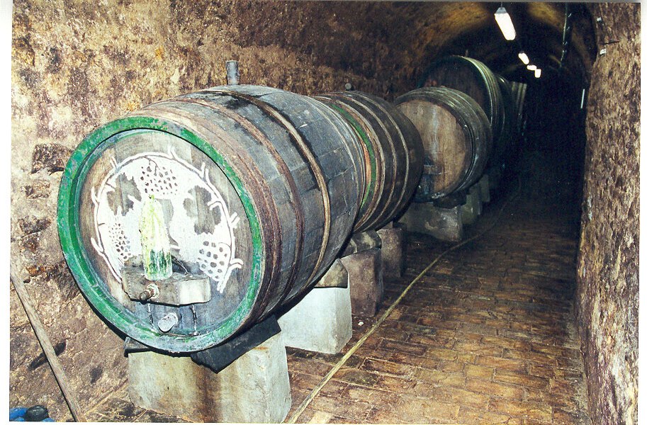 Pfaff wines vaulted cellar, © PFAFF WEINE