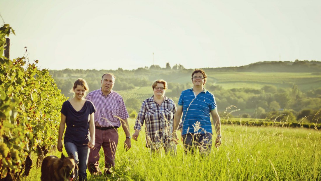 wijnmakerij-gaenz-familie, © Weingut Gänz
