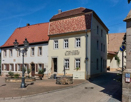 Weingut und Vinothek Klosterhof in Flonheim, © Frank Hamm der Entspannende