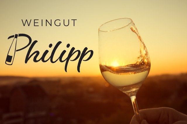 Weingut Philipp_Logo mit Weinglas, © Weingut Philipp