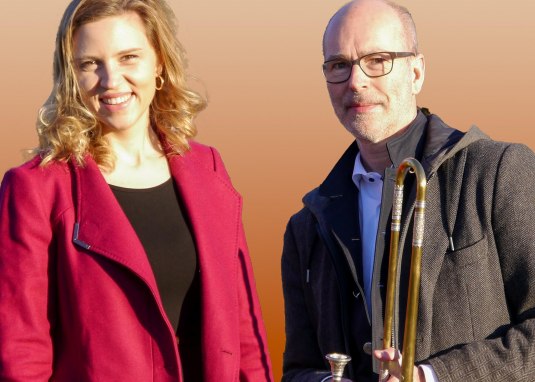Henning Wiegräbe+ Sopranistin, Johanna Pommranz