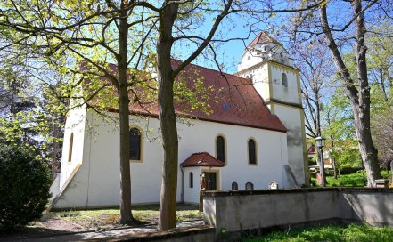 Die Bonifatiuskirche in Alsheim
